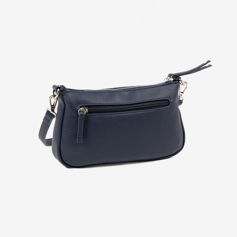 SHOULDER BAG WITH STRAP, BLUE COLOR, BEIRES SERIES. 23x13x03 CM