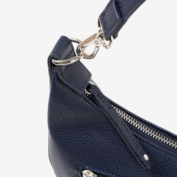 SHOULDER BAG WITH STRAP, BLUE COLOR, BEIRES SERIES. 24.5x14x4.5 CM