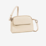 WOMEN'S BAG, BEIGE COLOR, BEIRES SERIES. 21x14.5x08 CM