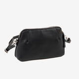 WOMEN'S BAG, BLACK COLOR, BEIRES SERIES. 25x16x08 CM