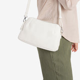 WOMEN'S BAG, WHITE COLOR, BEIRES SERIES. 25x16x08 CM