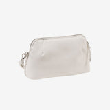 BOLSO DE MUJER, COLOR BLANCO, SERIE BEIRES. 25x16x08 CM