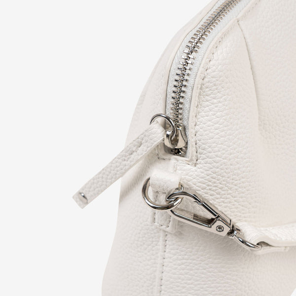 WOMEN'S BAG, WHITE COLOR, BEIRES SERIES. 25x16x08 CM