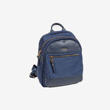 WOMEN'S BACKPACK, BLUE COLOR, BERJA SERIES. 25x31x11 CM