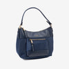 BOLSO DE HOMBRO CON BANDOLERA, SERIE BERJA. 26.5x24x13 CM