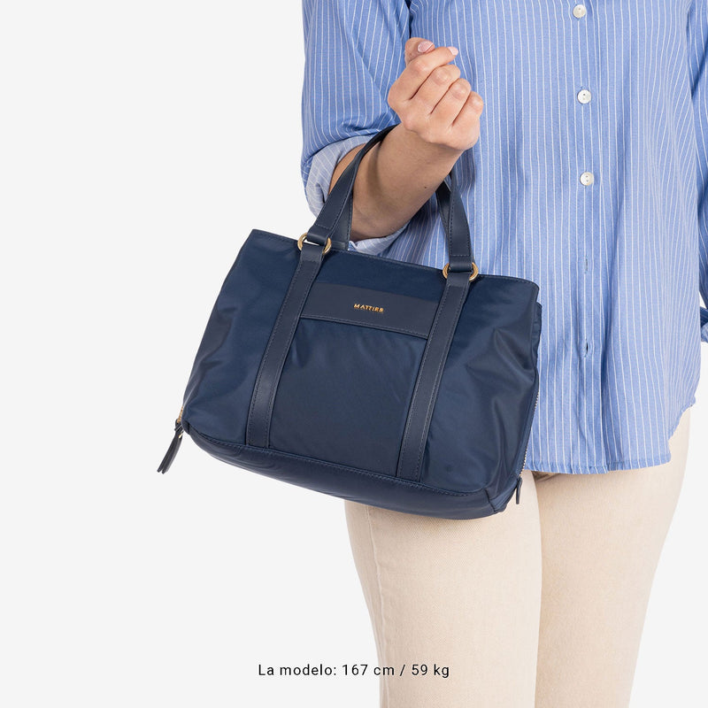 BOLSO DE MANO CON BANDOLERA, SERIE BERJA. 27x19x15 CM