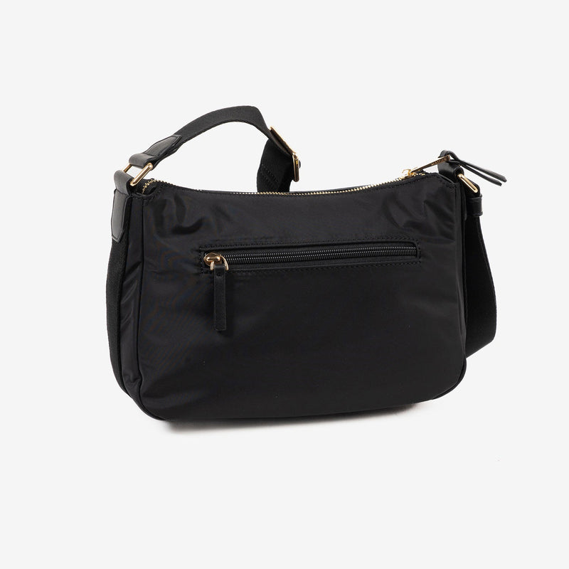 WOMEN'S BAG, BLACK COLOR, BERJA SERIES. 27x18x10 CM