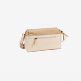 WOMEN'S BAG, CAMEL COLOR, ILLAR SERIES. 28.5x18x9.5 CM