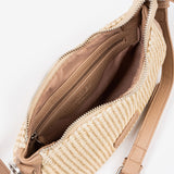 WOMEN'S BAG, CAMEL COLOR, NIJAR SERIES. 22x14x07 CM