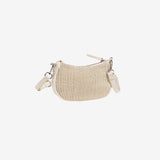 WOMEN'S BAG, WHITE COLOR, NIJAR SERIES. 22x14x07 CM