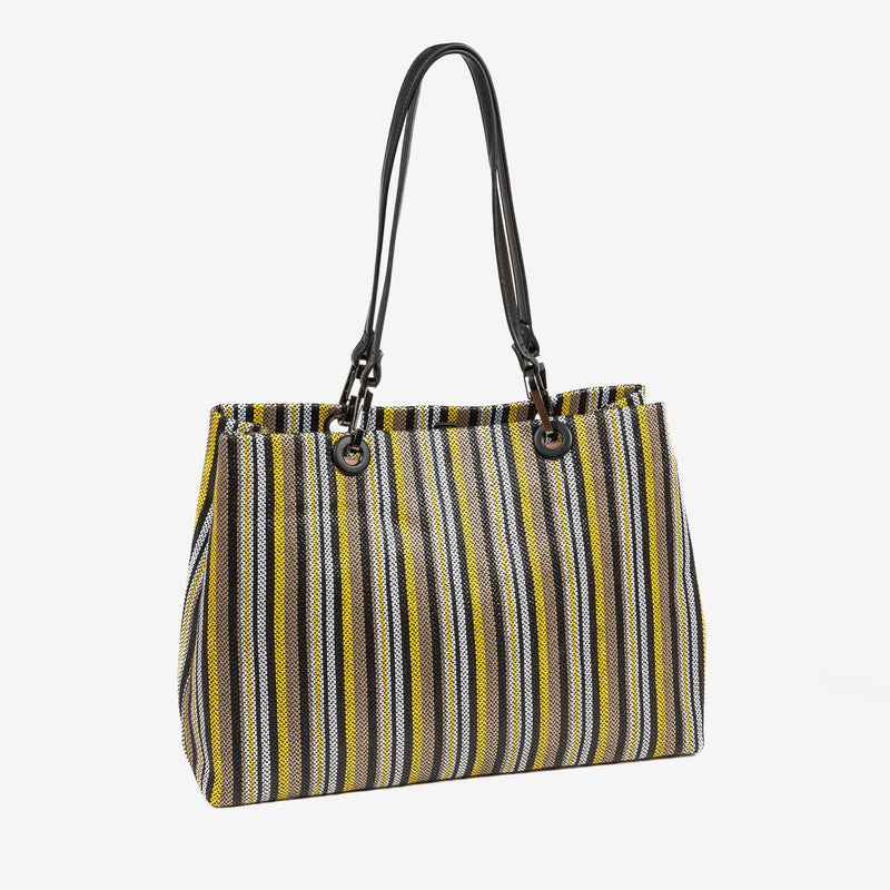 WOMEN'S BAG, MULTICOLOR, PULPI SERIES. 42x30x14 CM