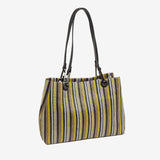 WOMEN'S BAG, MULTICOLOR, PULPI SERIES. 35x27x11 CM