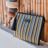 HAND BAG WITH SHOULDER STRAP, MULTICOLOR, PULPI SERIES. 26x17 CM