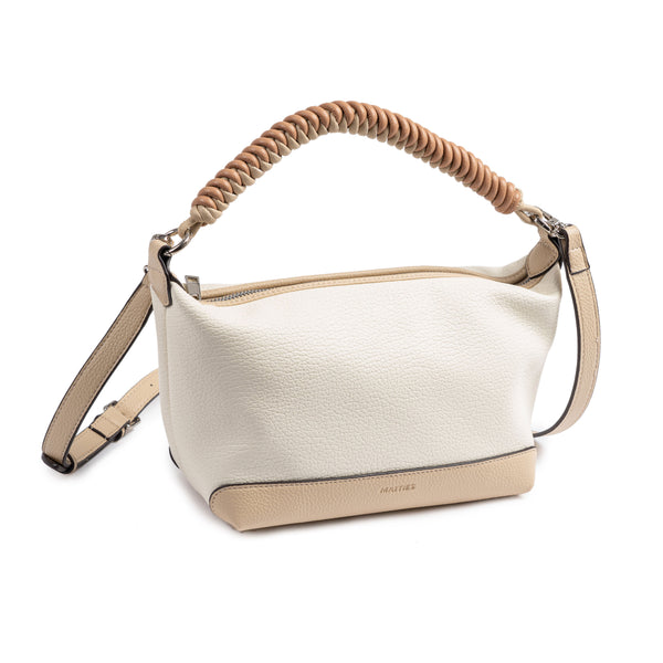 HAND BAG WITH SHOULDER STRAP, CAMEL COLOR, SORBAS SERIES. 23x14x11 CM