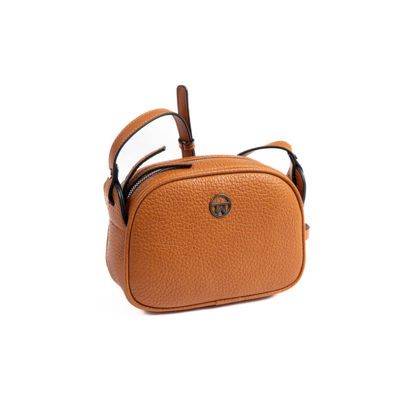 WOMEN'S BAG, LEATHER COLOR, VERA SERIES. 20x15x08 CM