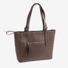 Bolso shopper cerrado con cremallera, Serie ebony. 32x27x11 cm