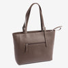 Bolso shopper cerrado con cremallera, Serie ebony. 32x27x11 cm