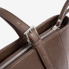 Bolso shopper cerrado con cremallera, Serie ebony. 32x27x11 cm