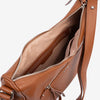 Bolso bandolera, Serie ebony. 30x23.5x11 cm