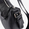 Bolso bandolera, Serie ebony. 30x23.5x11 cm