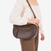 Bolso bandolera, Serie ebony. 30x23.5x11 cm
