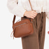 Bolso bandolera, Serie ebony. 22x15.5x06 cm