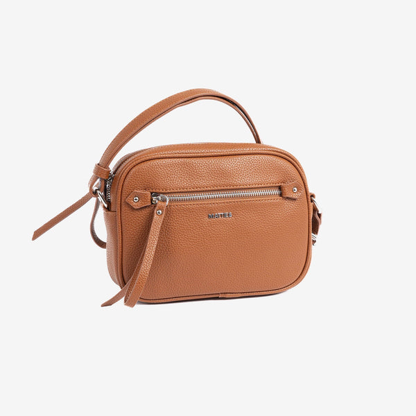 Bolso bandolera, Serie ebony. 22x15.5x06 cm