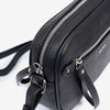 Bolso bandolera, Serie ebony. 22x15.5x06 cm