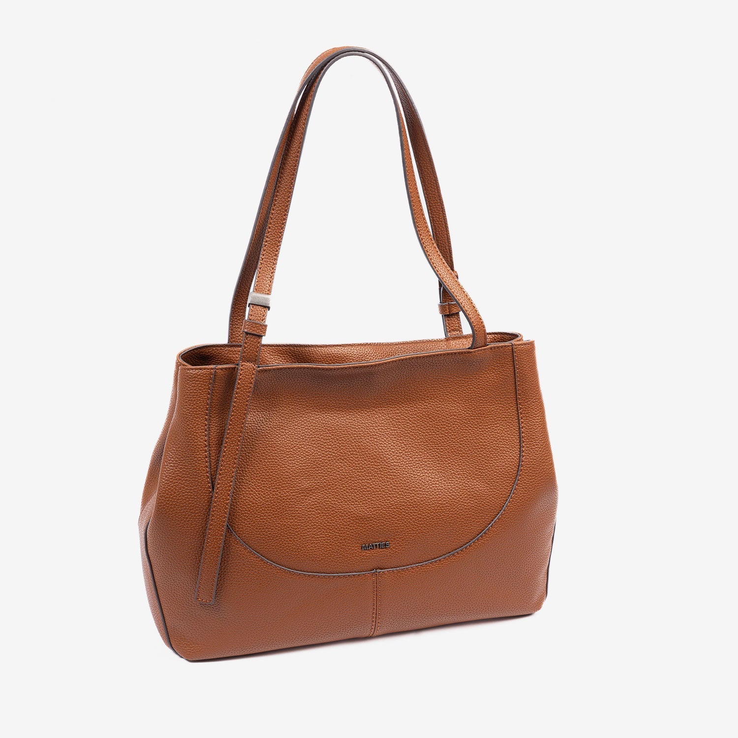 Bolso shopper cerrado con cremallera, Serie cozy. 37x27x12 cm