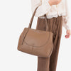 Bolso shopper cerrado con cremallera, Serie cozy. 37x27x12 cm