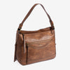 Bolso de hombro con bandolera, Serie savana. 32x24x12 cm