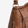 Bolso de hombro con bandolera, Serie savana. 32x24x12 cm