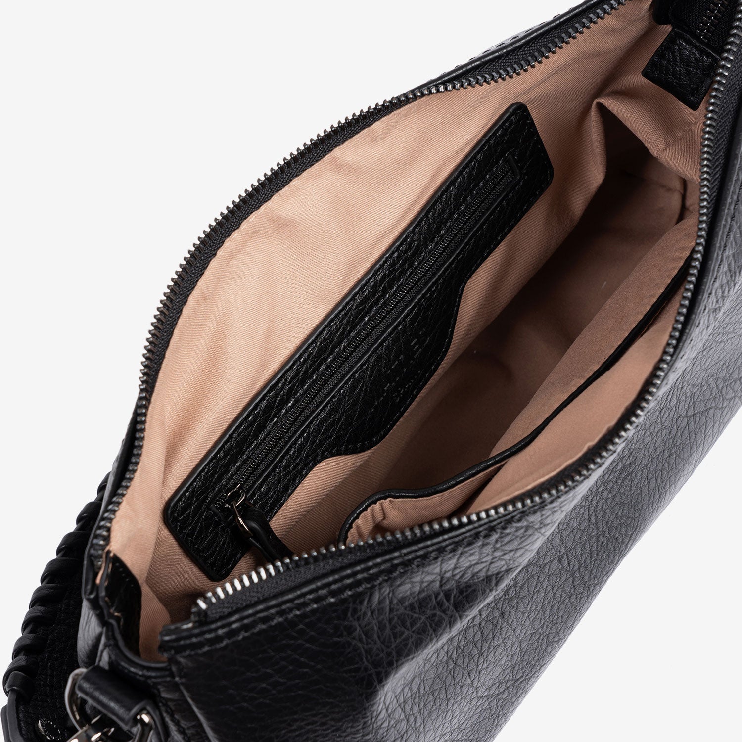 Bolso de hombro con bandolera, Serie delara. 32.5x19x11 cm