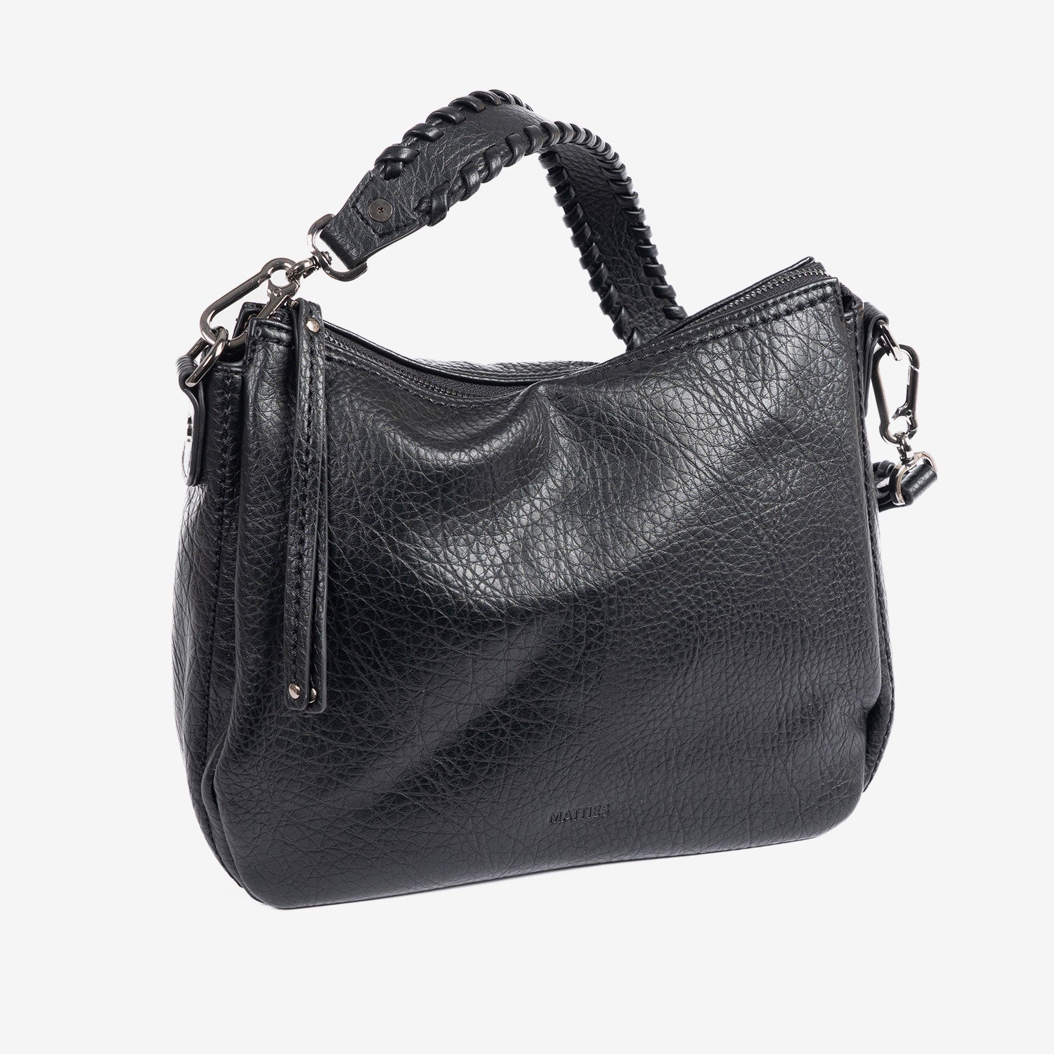 Bolso de hombro con bandolera, Serie delara. 28x22x12 cm