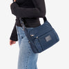 Bolso bandolera, Serie jenna. 26x20x09 cm