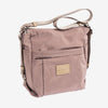 Bolso de hombro convertible en mochila, Serie jenna. 25x28x12 cm