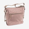 Bolso de hombro convertible en mochila, Serie jenna. 25x28x12 cm