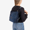 Bolso de hombro convertible en mochila, Serie jenna. 25x28x12 cm