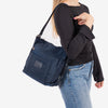 Bolso de hombro convertible en mochila, Serie jenna. 25x28x12 cm