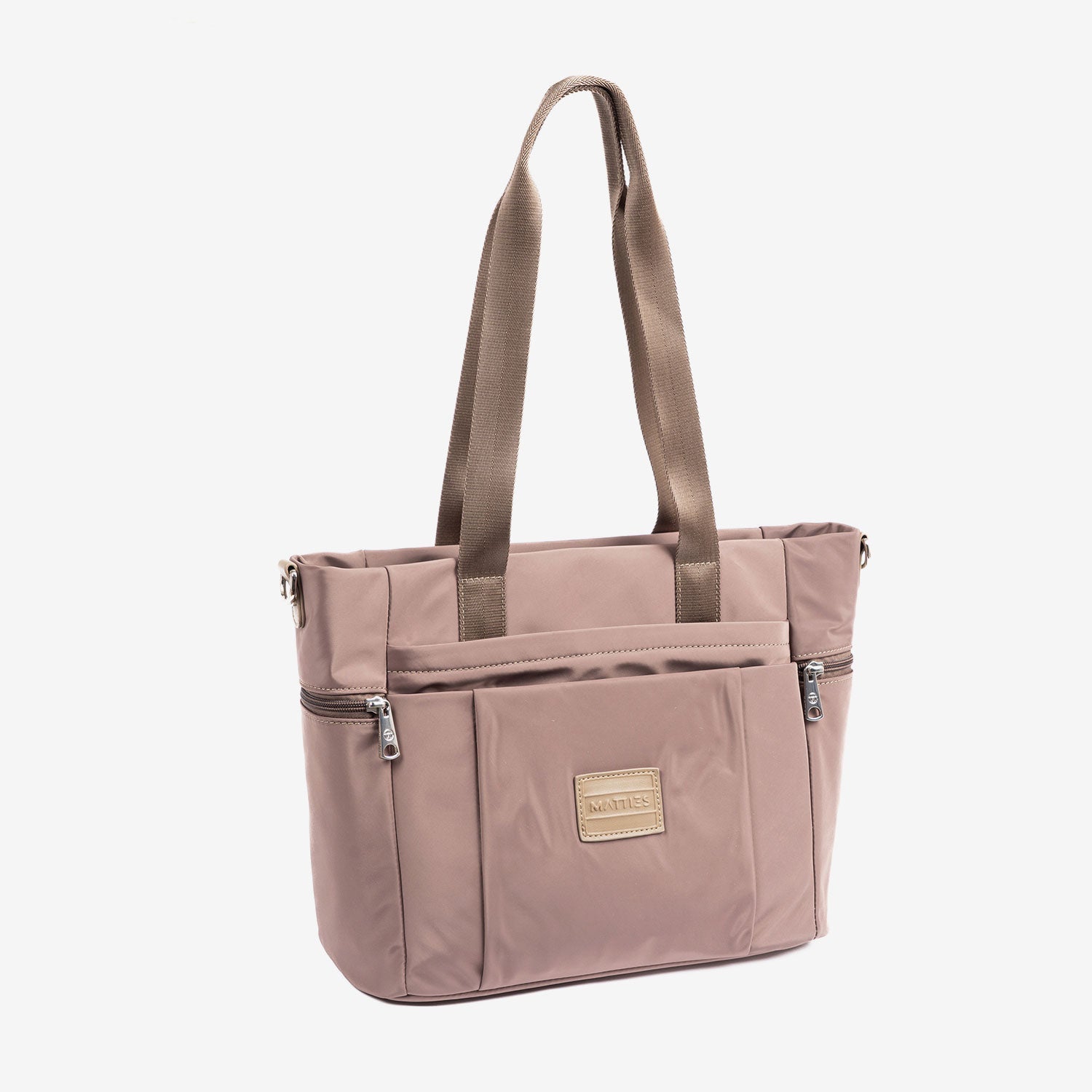 Bolso shopper cerrado con cremallera, Serie jenna. 33x26.5x14 cm