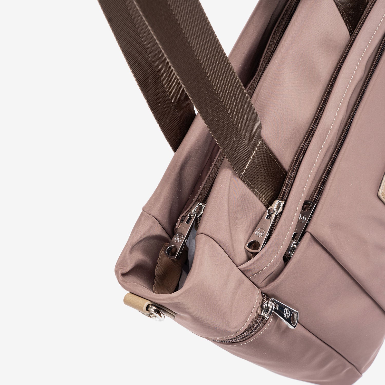 Bolso shopper cerrado con cremallera, Serie jenna. 33x26.5x14 cm