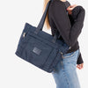 Bolso shopper cerrado con cremallera, Serie jenna. 33x26.5x14 cm