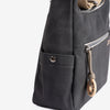 Strap bag, brown color, Strive series. 26x20x09 cm