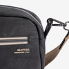 Strap bag, burgundy color, Strive series. 23x15x10 cm