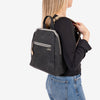Backpack, black color, Strive series. 26x31x10 cm