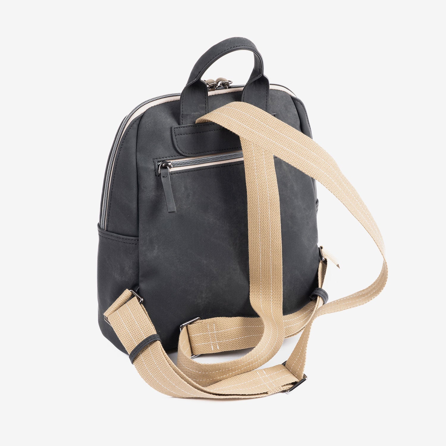 Backpack, black color, Strive series. 26x31x10 cm