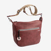 Strap bag, brown color, Strive series. 24x23x11 cm