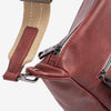Strap bag, brown color, Strive series. 24x23x11 cm
