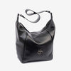 Bolso de hombro con bandolera, Serie velvet. 23x28x13 cm
