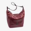 Bolso de hombro con bandolera, Serie velvet. 23x28x13 cm